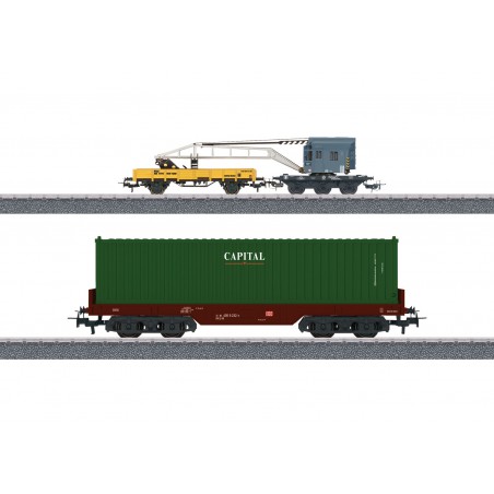 Märklin-H0 Start up, Wagenset "Containervervoer", 44452