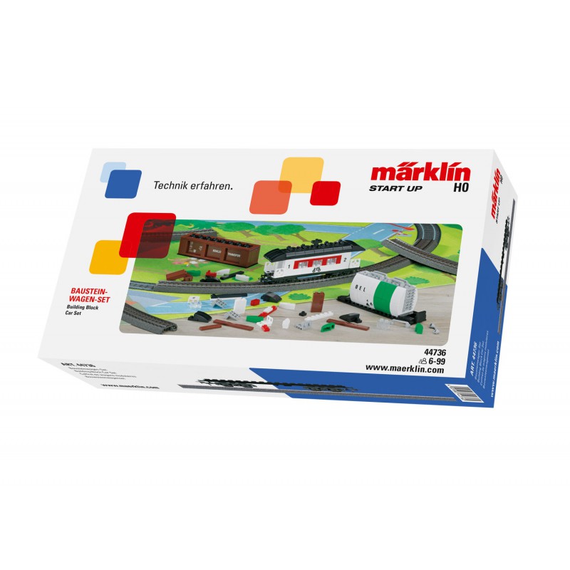 Märklin-H0 Start up, Bouwsteenwagenset, 44736