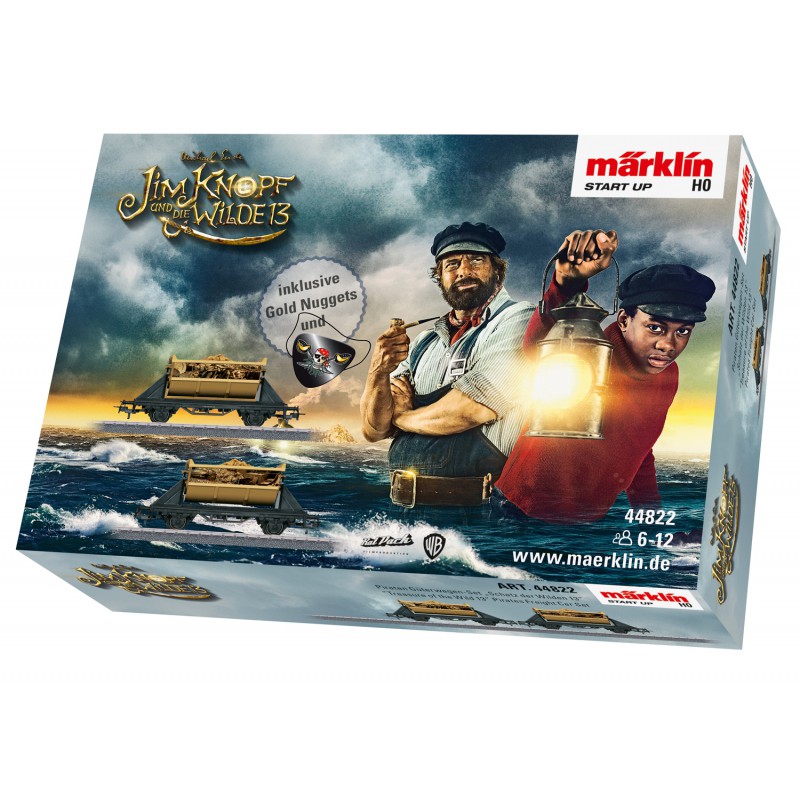 Märklin-H0 Start up, Set piratengoederenwagens "Schat van de Wilde 13", 44822