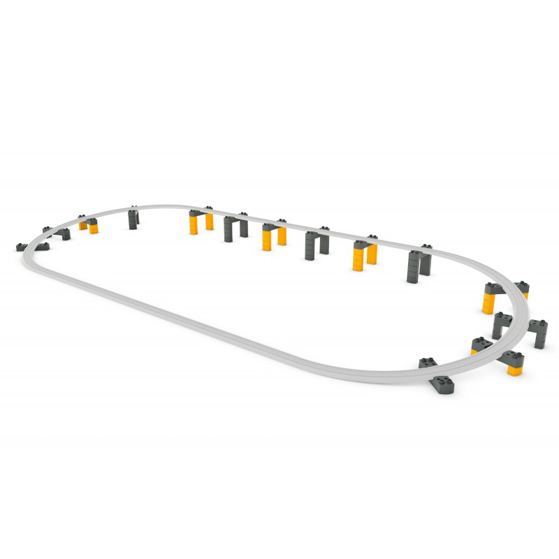 Märklin My World, Set Bouwstenen Viaductspoorweg stijging en daling, 72221