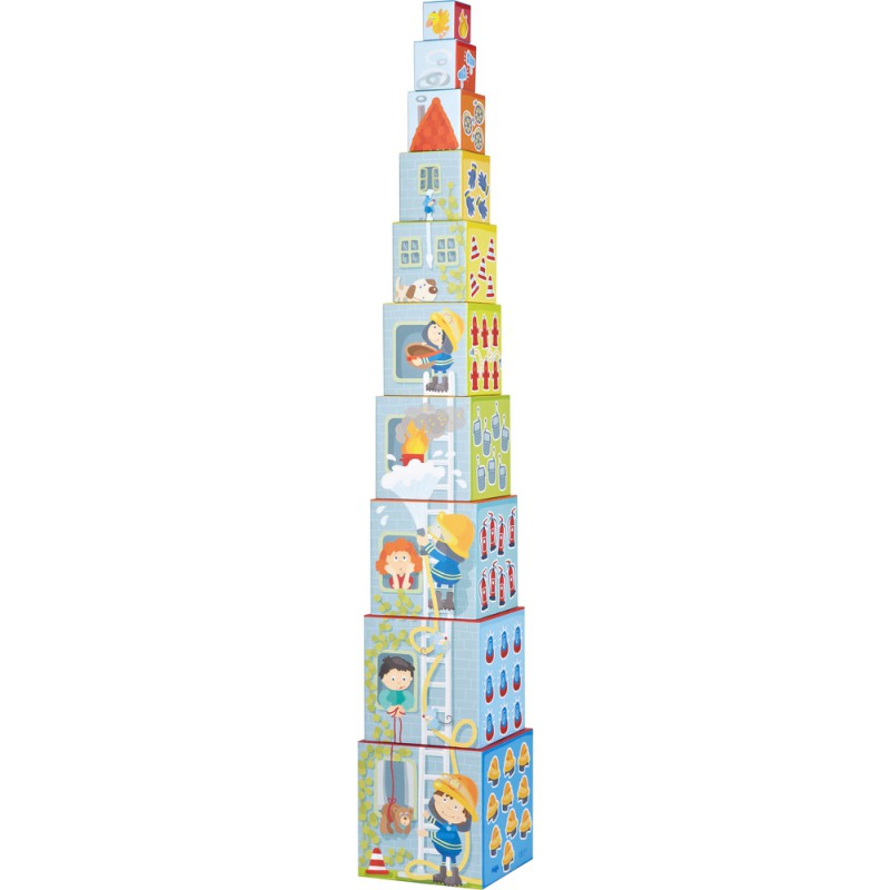 Stapelblokken Brandweer - Haba