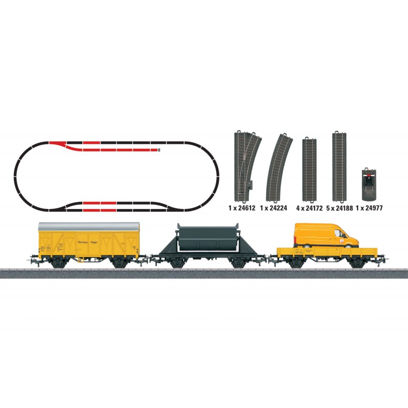 Märklin-H0 Start up, Thema-uitbreidingsset "Bouwplaats", 78083