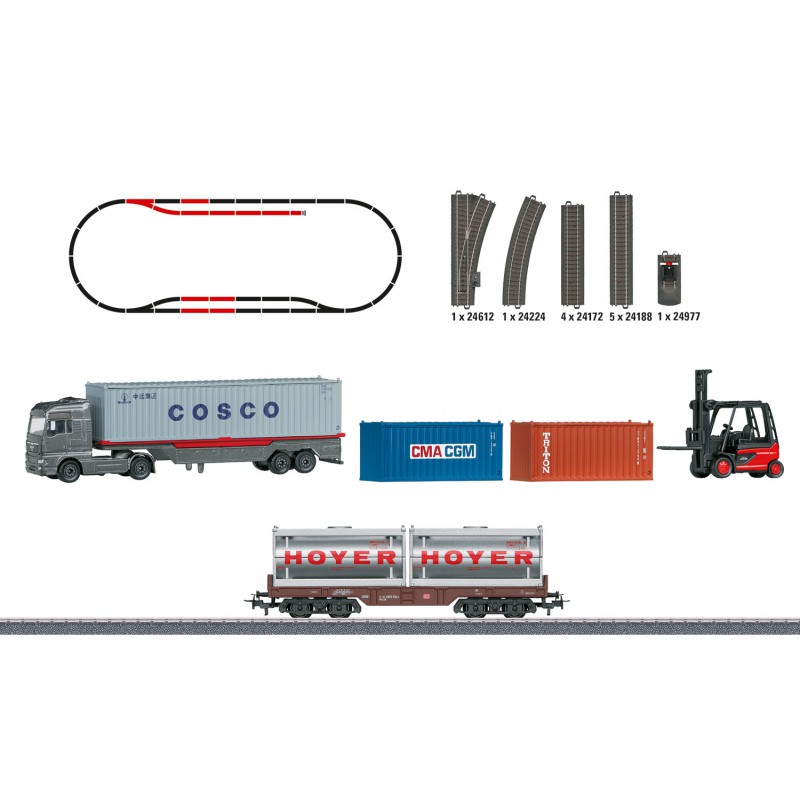 Märklin-H0 Start up, Thema-aanvullingspakket "Containerlogistiek", 78452