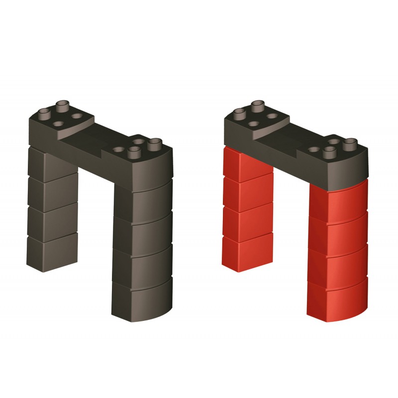 Märklin My World, Aanvullingspakket met rails in kunststof voor viaductspoorweg, 23302