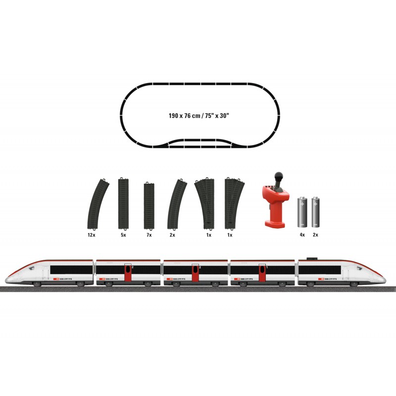 Märklin My World, Startset "Zwitserse sneltrein", 29335