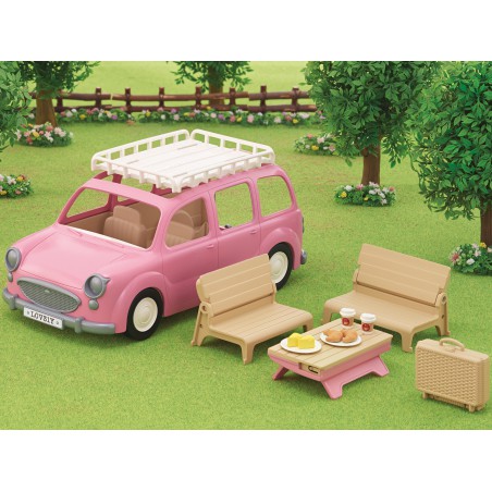 Familie Picknick Auto 5535