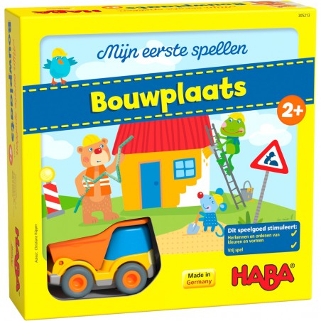 Mijn Eerste Spellen - Bouwplaats - Haba