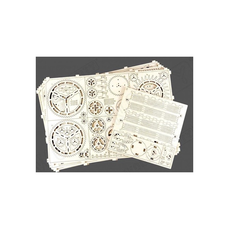 Magic clock- Wooden City