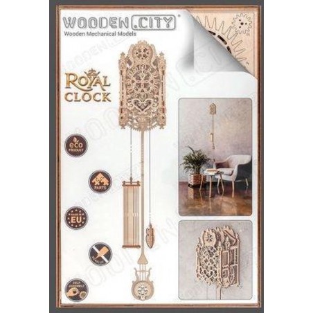 Magic clock- Wooden City