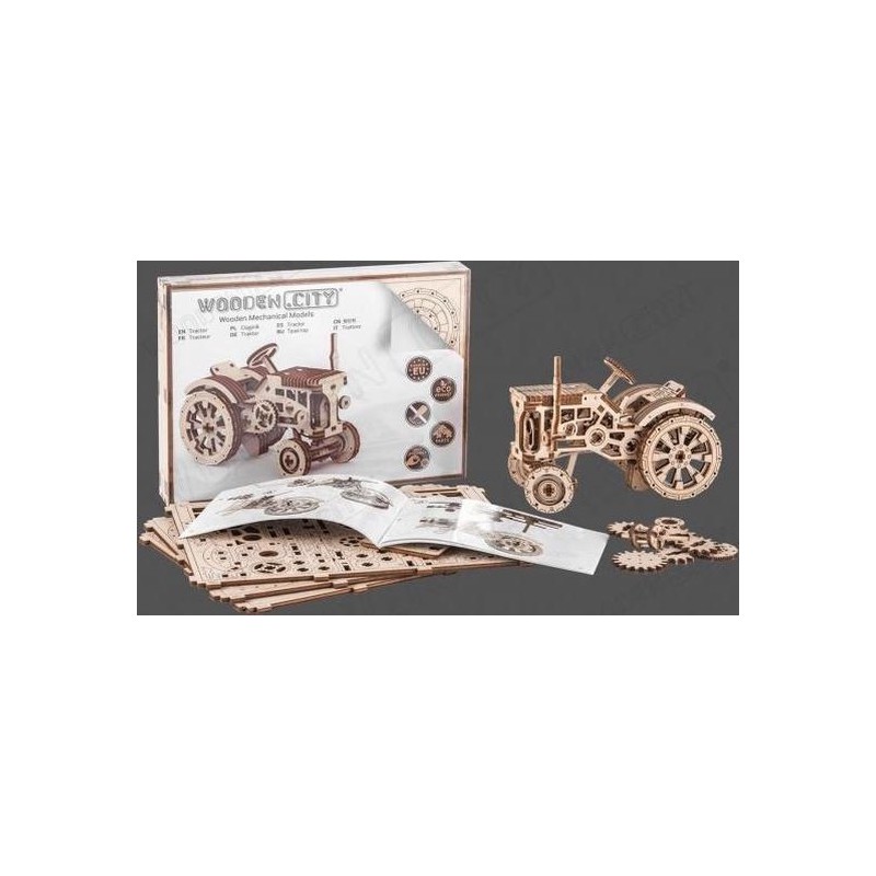 City tractor- Wooden City