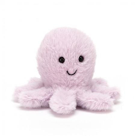 Fluffy Octopus, 8cm, Jellycat