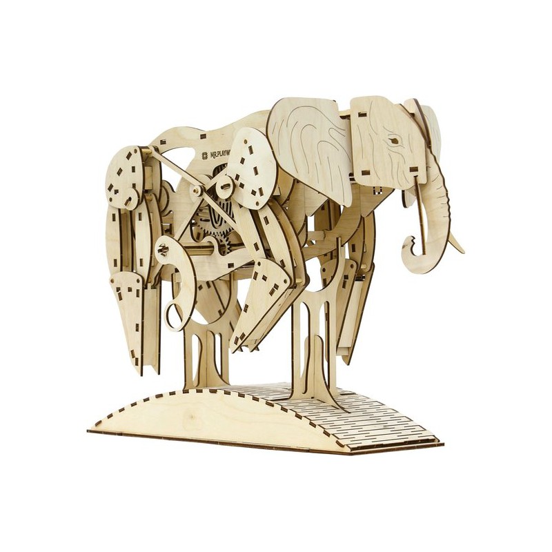 Bewegende olifant- PlayWood