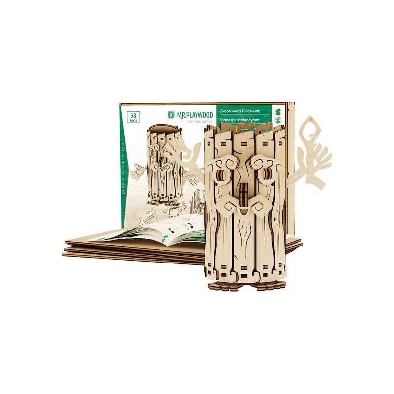 Boom Spaarpot- PlayWood