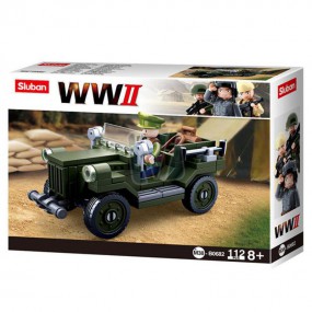 Sluban WW2 GAZ Jeep