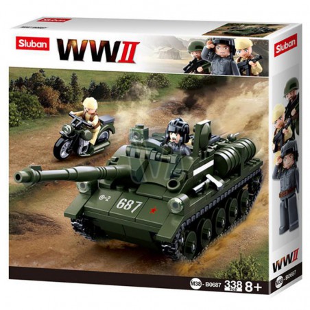 Sluban WW2 Geallieerde Anti Tank