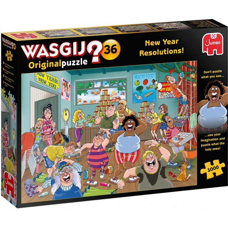 Wasgij  original 36 Goede voornemens , 25000 1000stukjes
