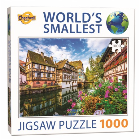 Strasbourgh  smallest puzzle  1000stukjes