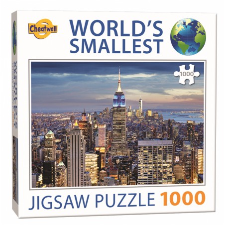 New YORK,  smallest puzzle  1000stukjes