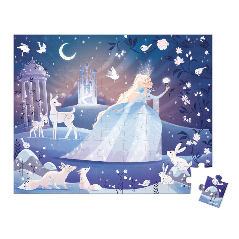 Janod, Zoekpuzzel - De Magie van het ijs, 54st, 11.2669