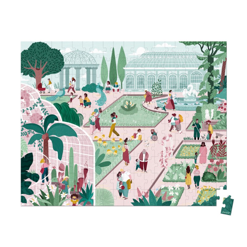 Janod, Zoekpuzzel - De Botanische Tuin, 200st, 11.2672
