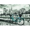 Fietsen bij de Notre Dame, Educa 500stukjes Fietsen bij de Notre Dame, Educa 500stukjes