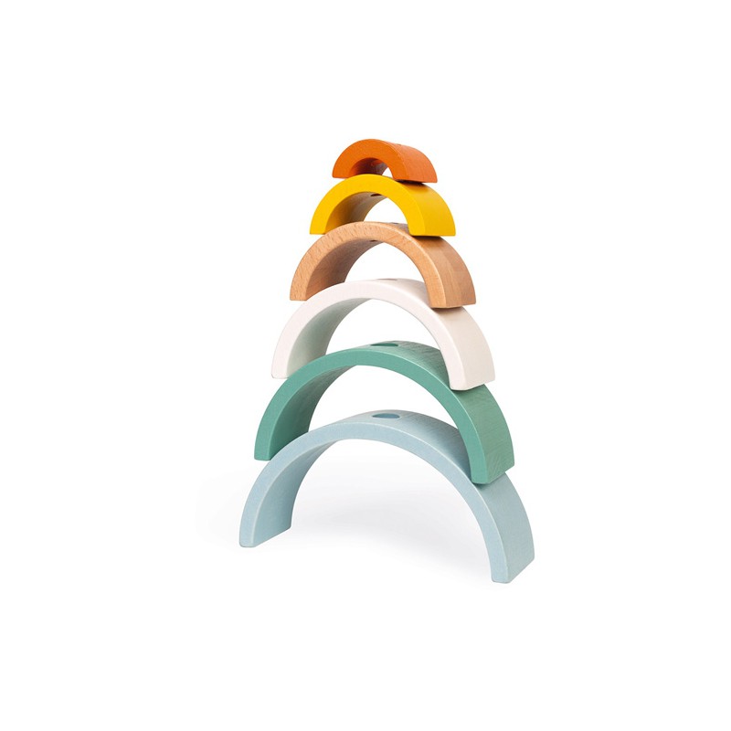 Janod, Sweet Cocoon - Schildpad Regenboog, 11.4405