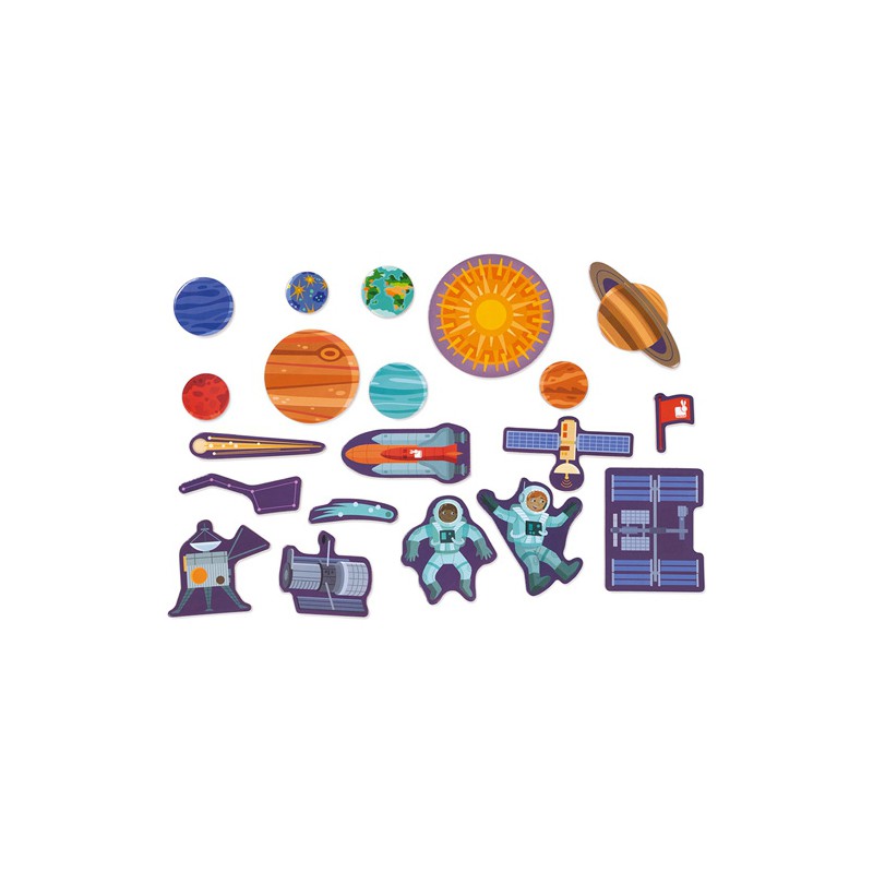 Janod, Magneetbord - Het Zonnestelsel, 11.5462