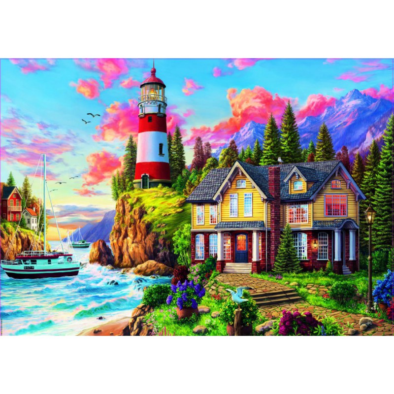 Mount Fuji and Chureito Pagoda, Japan 'Panorama', 3000stukjes Educa