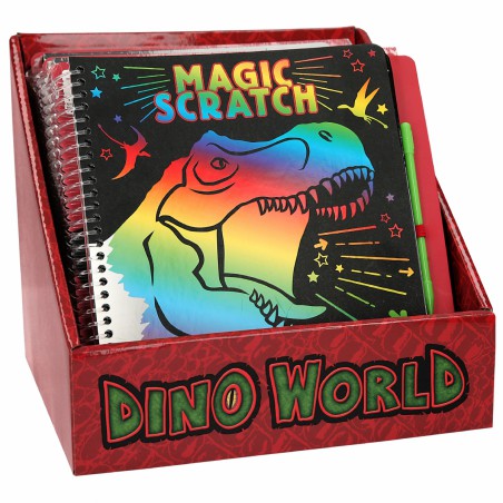 Dino World Magic Scratch boek