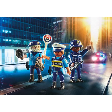 Playmobil - Figurenset politie, 70669