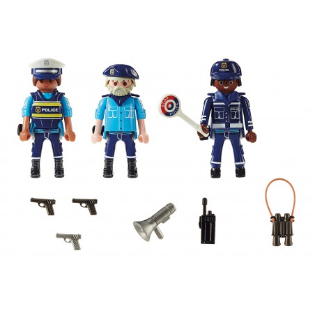 Playmobil - Figurenset politie, 70669