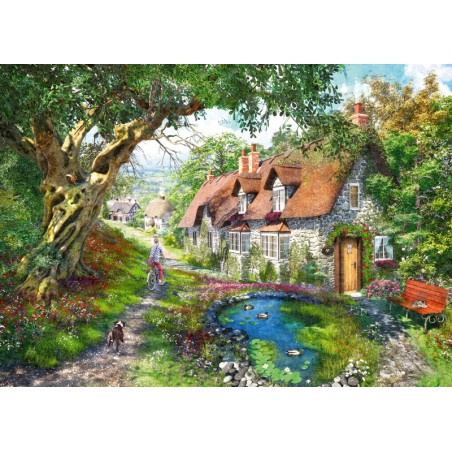 Flower Hill Lane 1000 stukjes Ravensburger