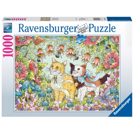 Kattenvriendschap 1000 stukjes Ravensburger