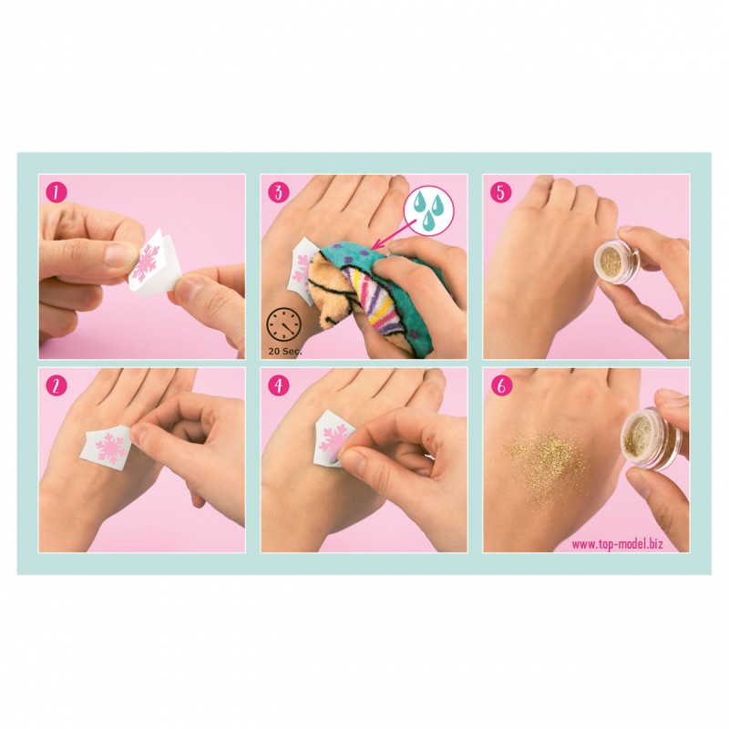 Fantasy Model glitter tatoeageset ICEFRIENDS