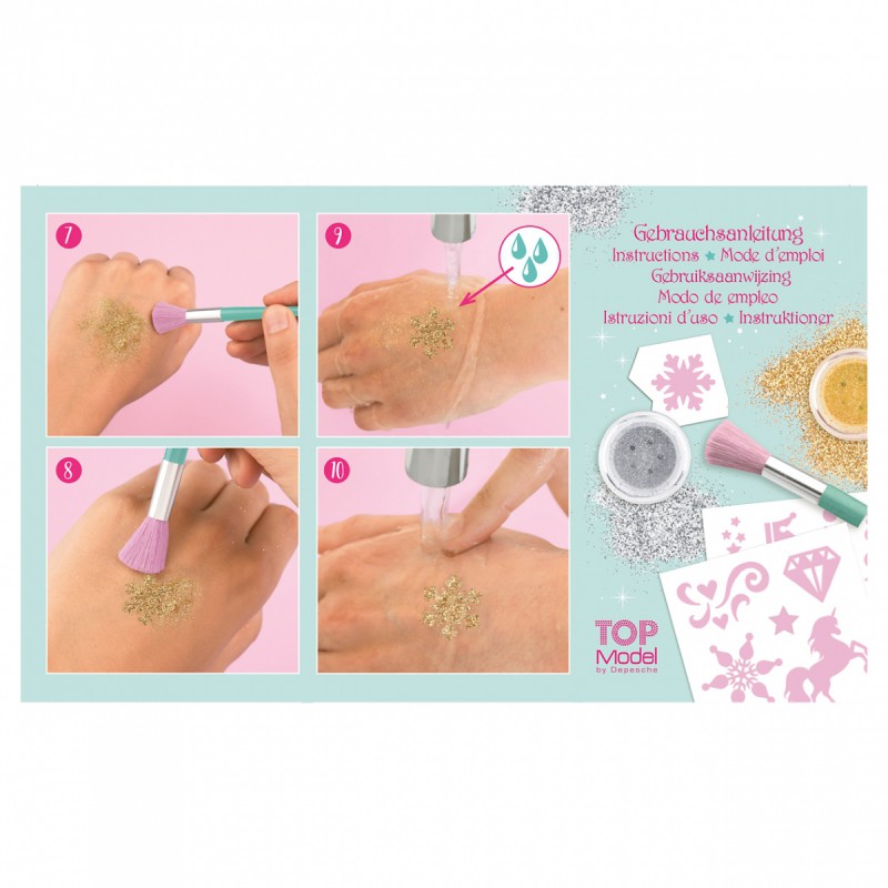 Fantasy Model glitter tatoeageset ICEFRIENDS
