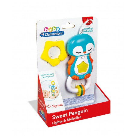 Clementoni Baby - Elektronische Pinguin Rammelaar