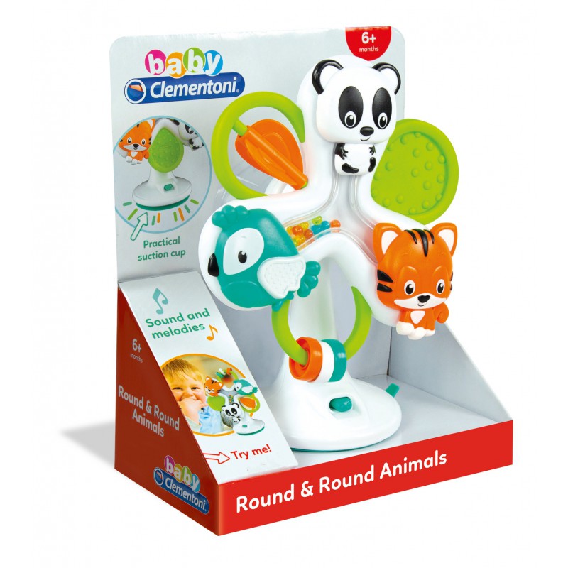 Clementoni Baby - Dieren Draaimolen