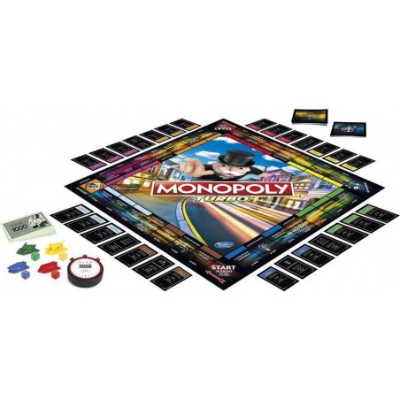 Monopoly Turbo - Bordspel, Hasbro