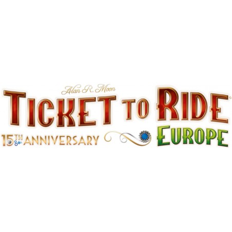Ticket to Ride:  Europe 15 Jarige Jubileum - Bordspel, Asmodee