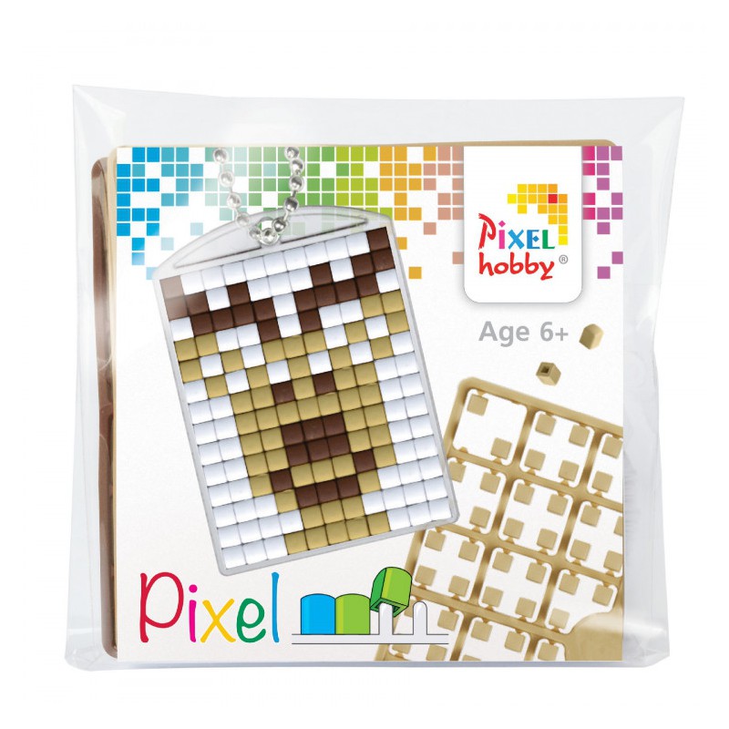 Medaillon set met 3 matjes - Lachend Rendier