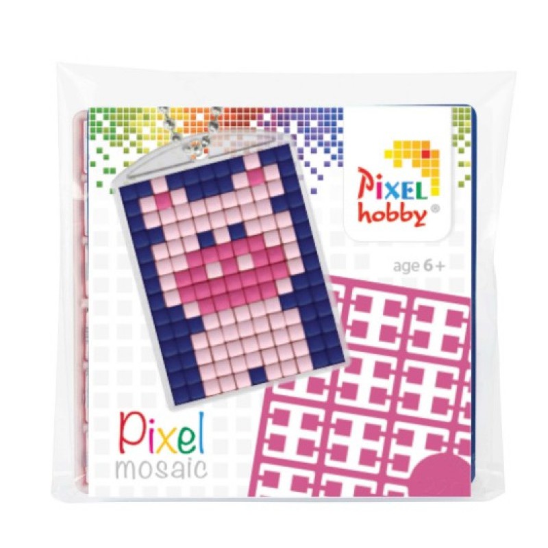 Medaillon set met 3 matjes - Varken