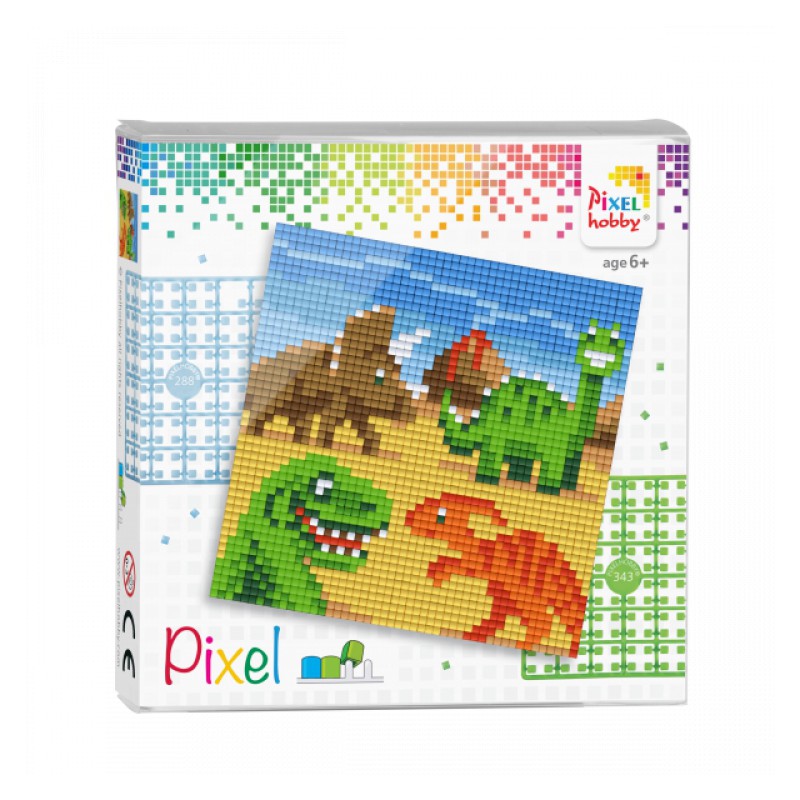 Pixel Set - Dinosaurussen