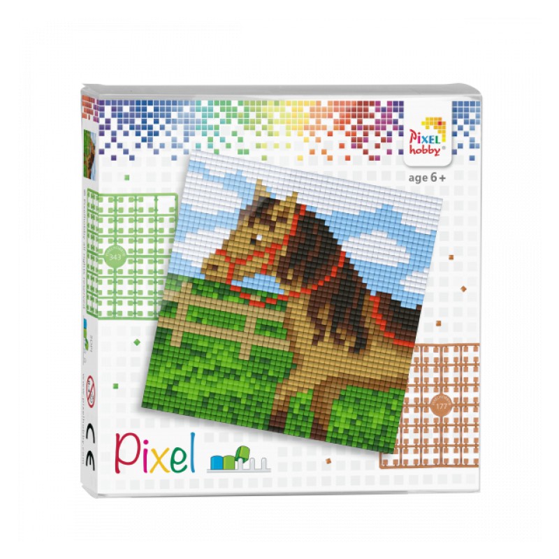 Pixel Set - Paard