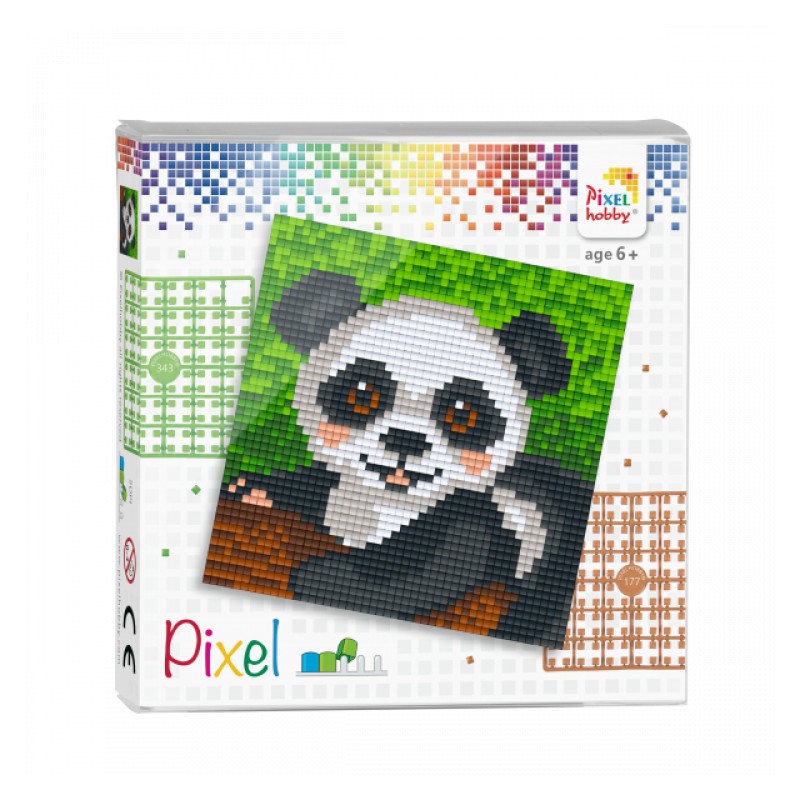Pixel Set - Panda