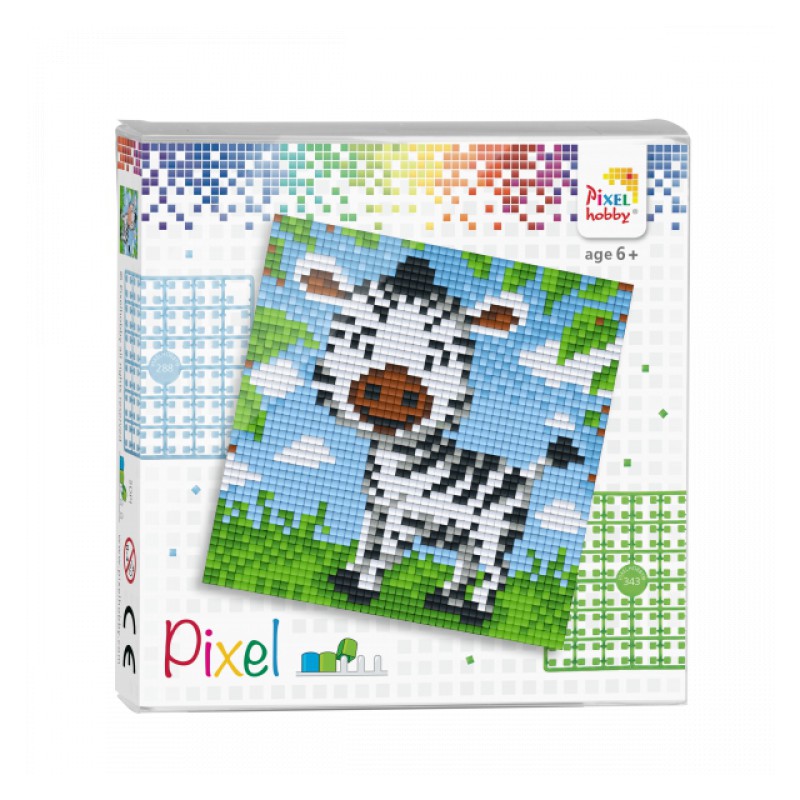 Pixel Set - Zebra
