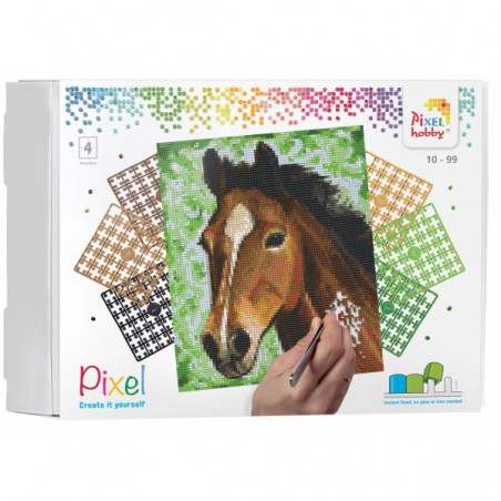 Paard - 4 basisplaten