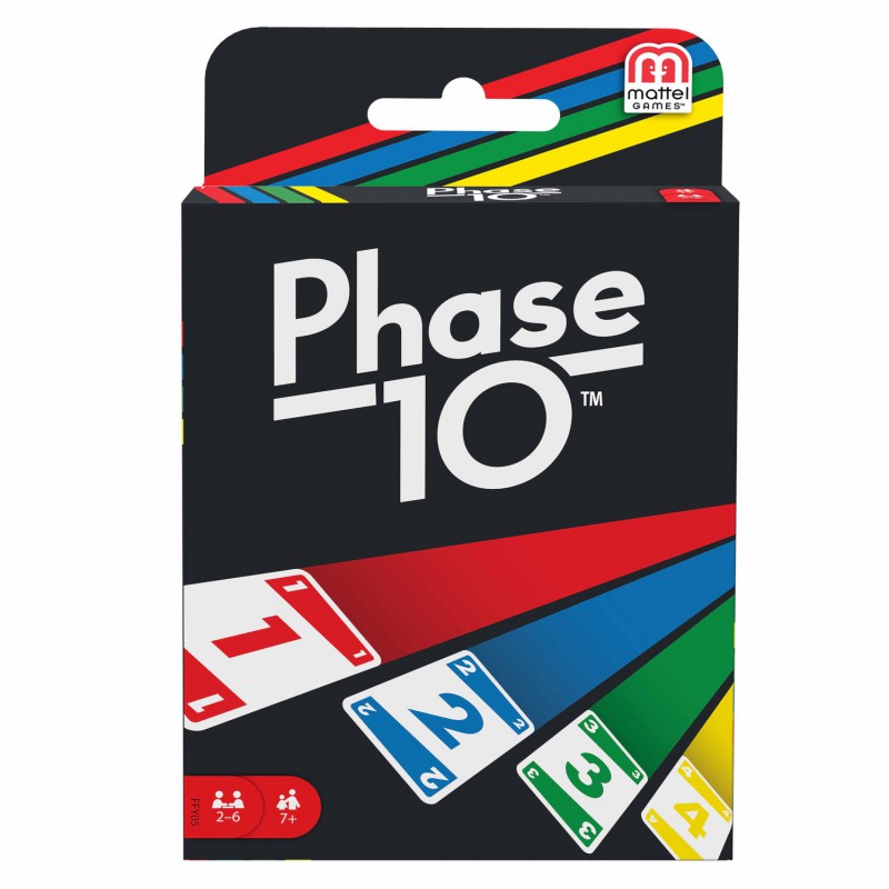 Phase 10, kaartspel, Mattel