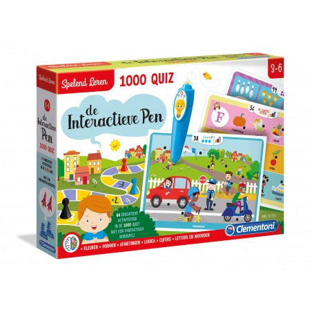 Clementoni Spelend Leren - Interactieve pen 1000 Quiz