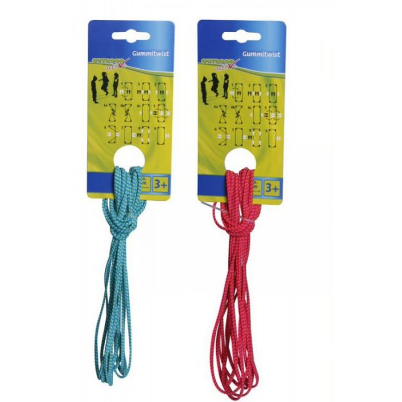 Springelastiek 5meter, 2 kleuren, Outdoor Avtive