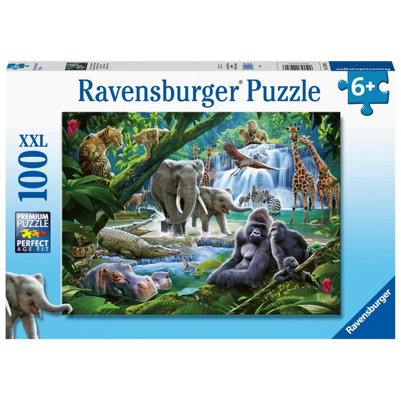 Jungle dieren 100 stukjes Ravensburger